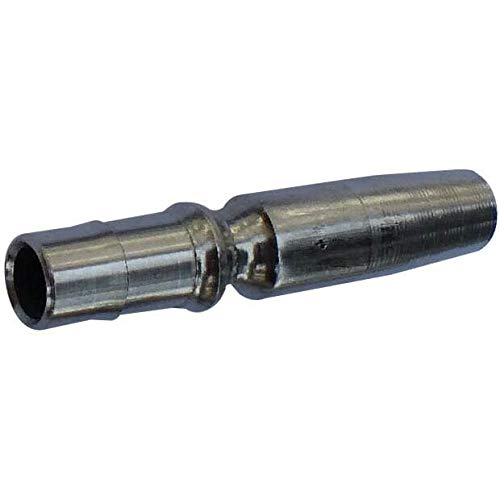 Stainless Steel Maple Taps barbed end close-up for secure tubing.