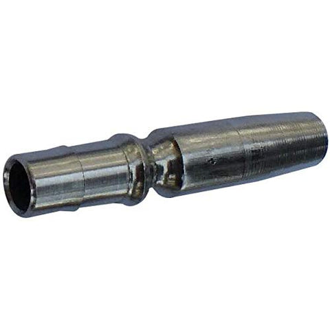 Stainless Steel Maple Taps barbed end close-up for secure tubing.