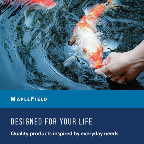 Maplefield pond water transformation reveals clearer, inviting blue feature