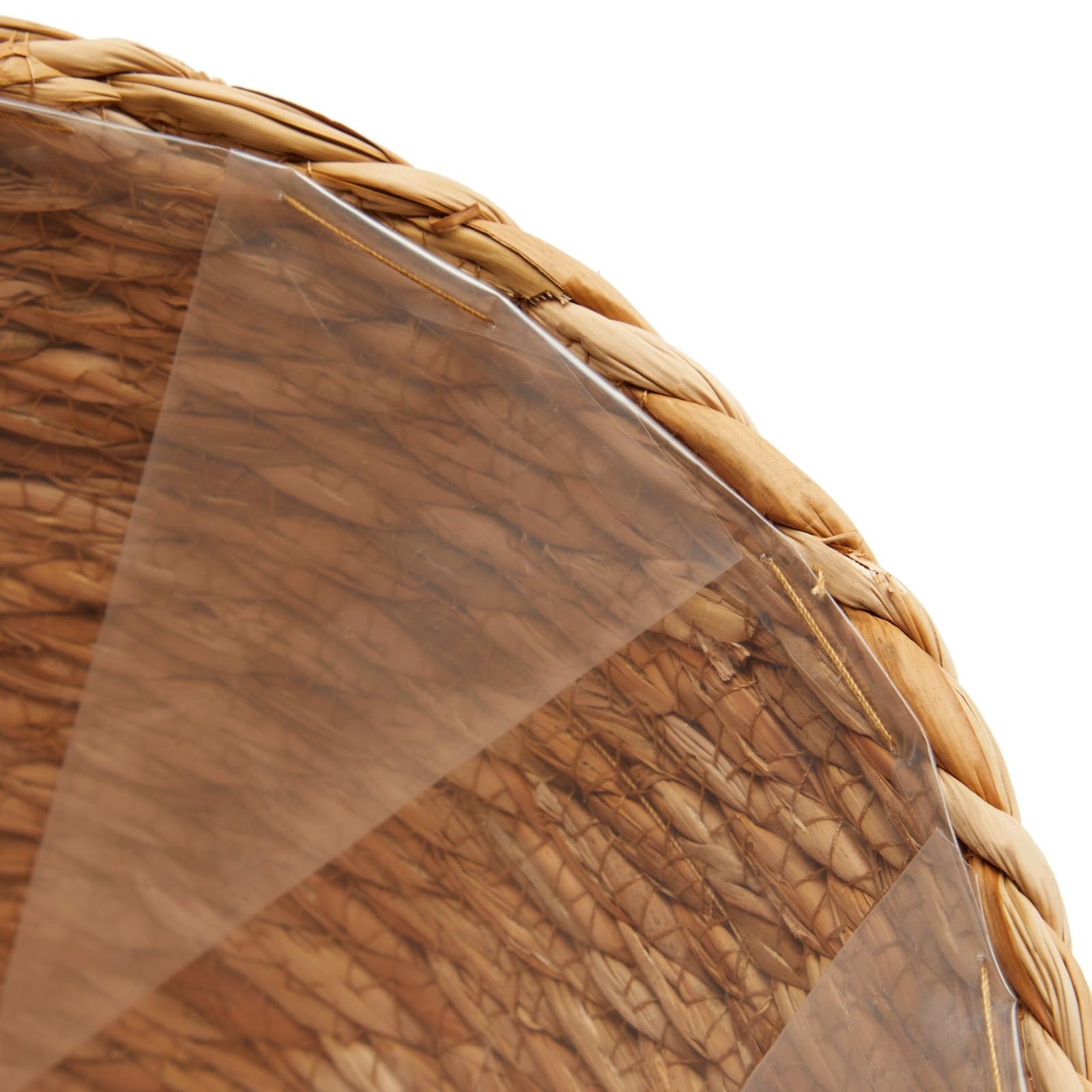 Durable seagrass weave detail emphasizing long-lasting charm.