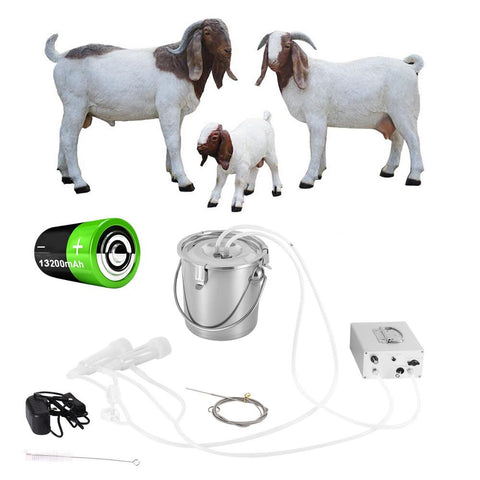 MAPOTAD 3L goat milking bucket setup for efficient collection