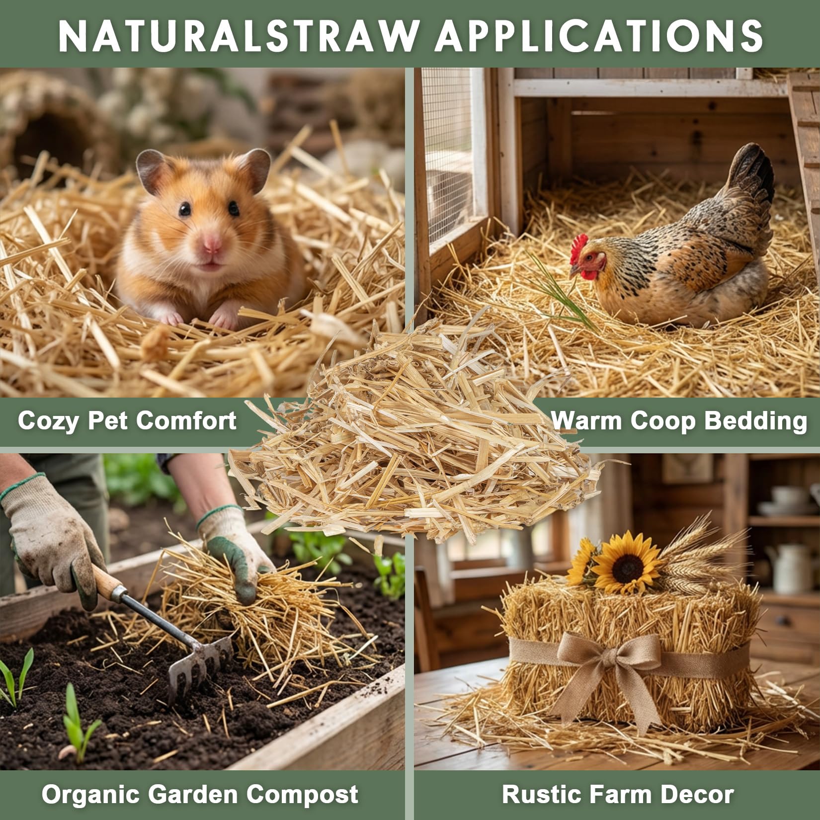 MAQIHAN barley straw slow-release action supports long-term water cleanliness.