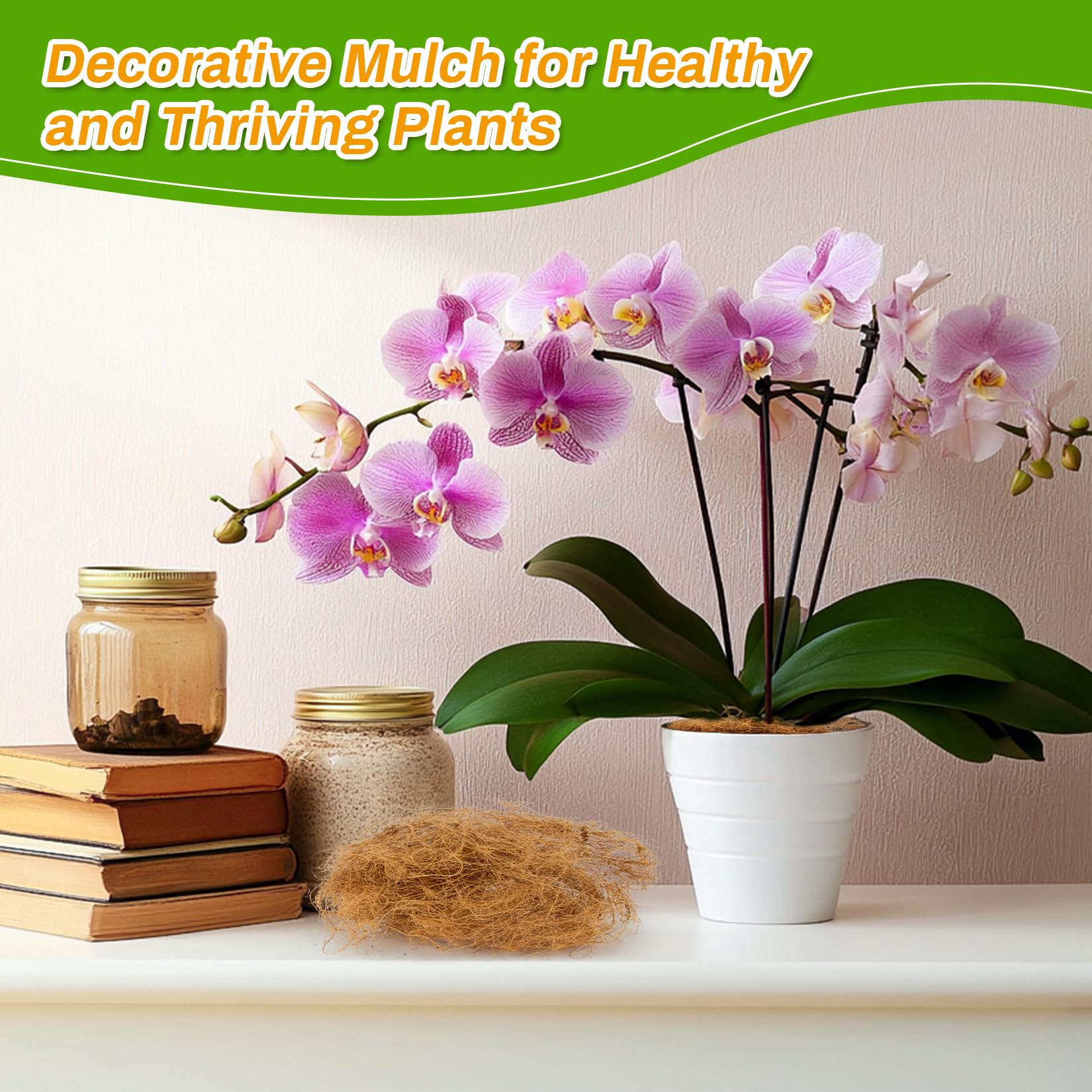 MAQIHAN coconut-husk-fiber bird-nesting-material for nests