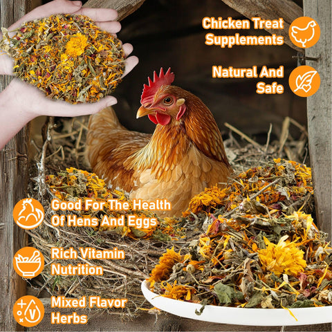 Easy-use MAQIHAN nesting herbs ready for daily coop application