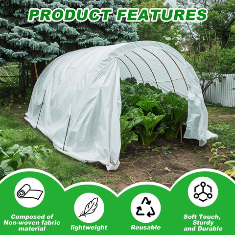 MAQIHAN non-woven shelter for seedlings protects delicate sprouts.