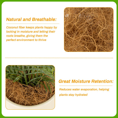 MAQIHAN organic-coconut-shell-fiber plant-care-mulch benefits