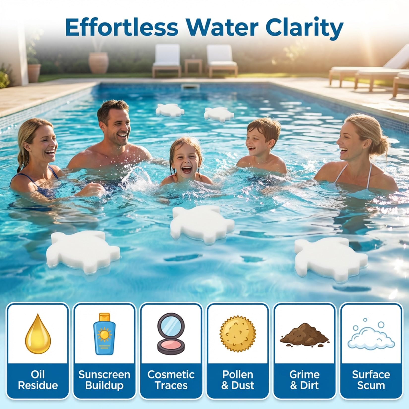 MAQIHAN pool sponge absorber cleaning bathtub surface demonstrates versatile use.