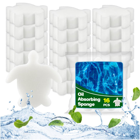MAQIHAN pool sponge absorber pack ready for pool maintenance and scum control.