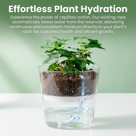 MAQIHAN reusable wicking cord supports ongoing plant care.