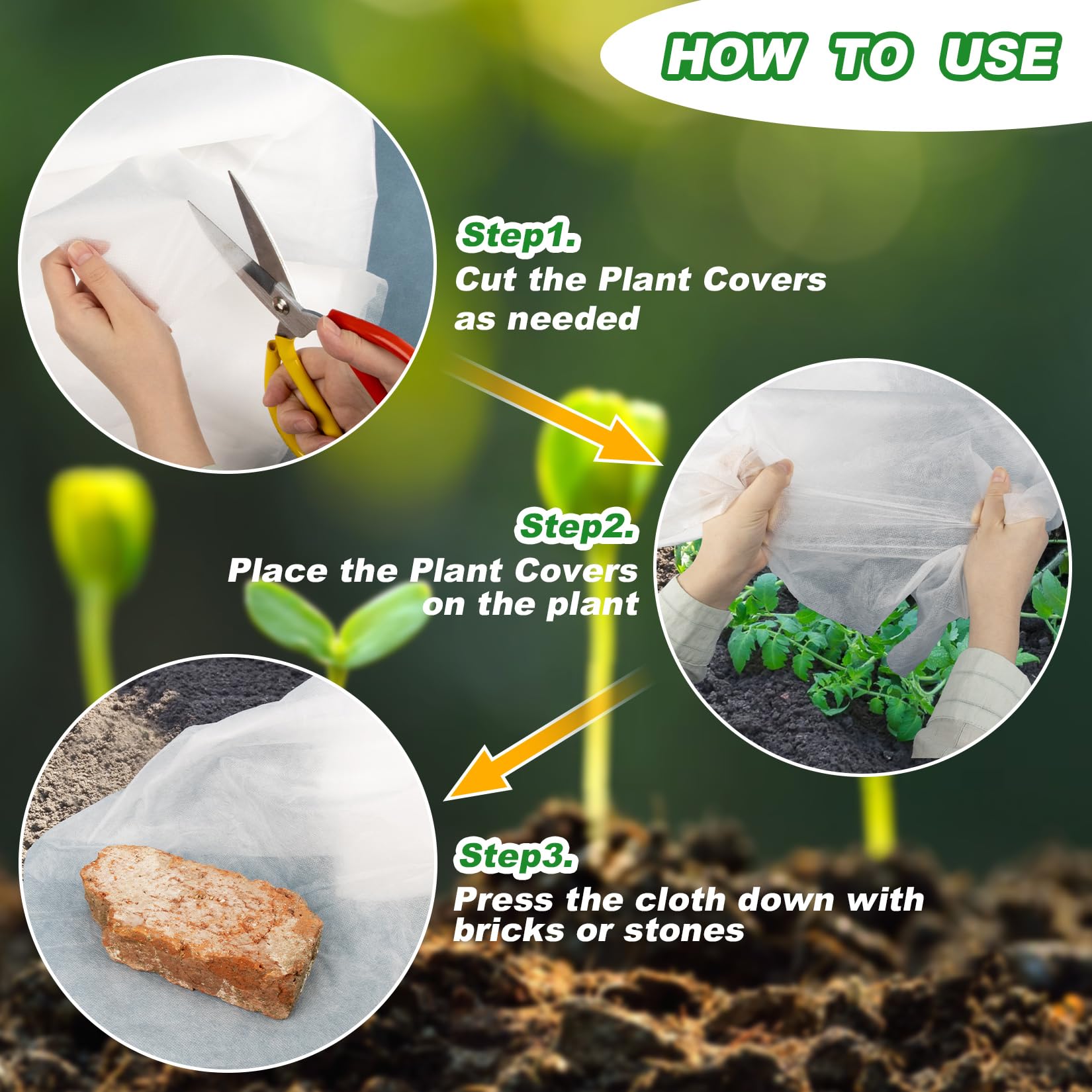 MAQIHAN reusable cover for garden beds supports repeat seasonal use.