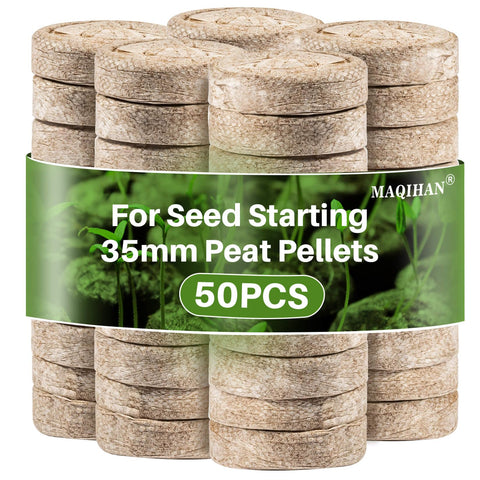 MAQIHAN seed pellets 35mm ready for quick germination and transplant.