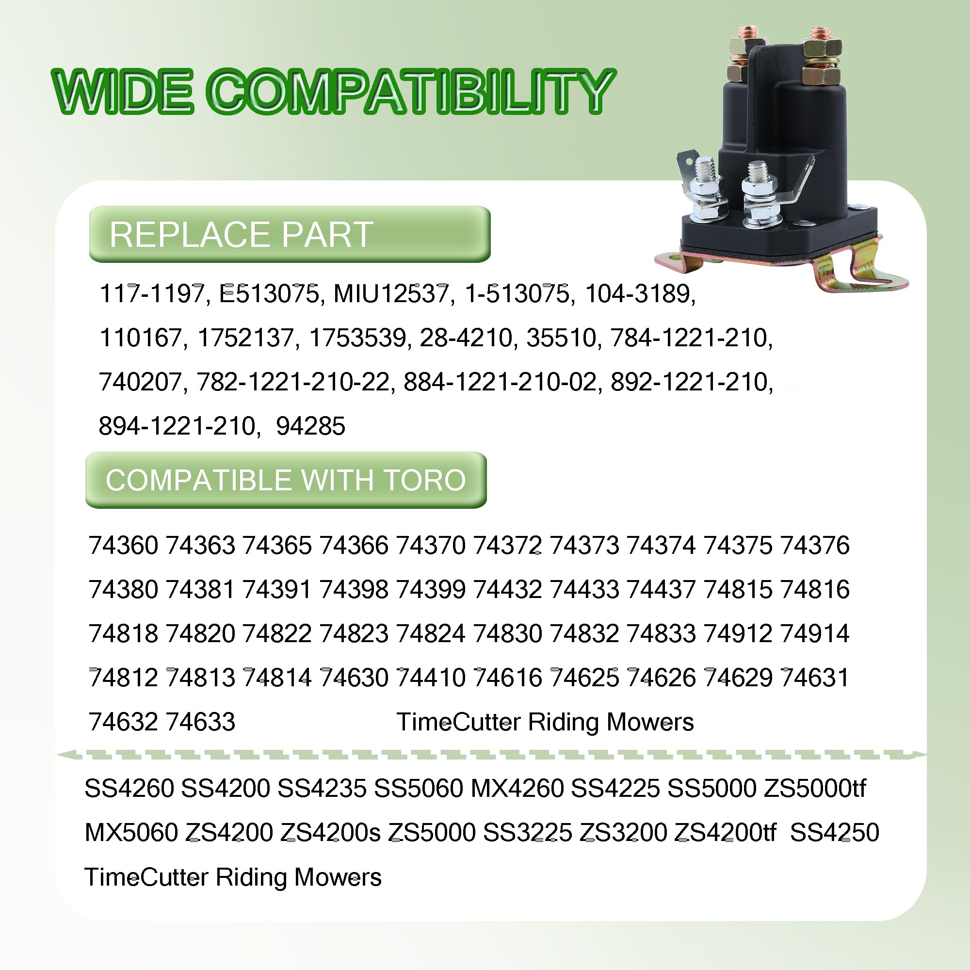 MAQIMA compatibility with multiple riding mowers visual cue for time-saving upgrades