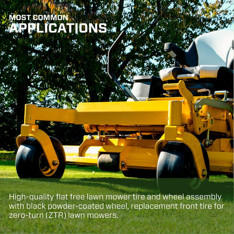 Front caster application using MARASTAR 00232-2PK for smooth turning