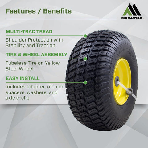 MARASTAR 21425 3-inch offset hub detail for proper fit on Deere mowers