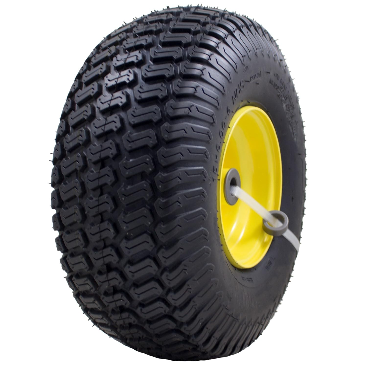 MARASTAR 21426 front tire-wheel assembly for quick tubeless mower replacement