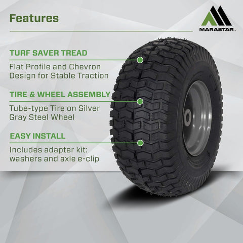 MARASTAR oil-infused bushings provide smooth operation during mowing.