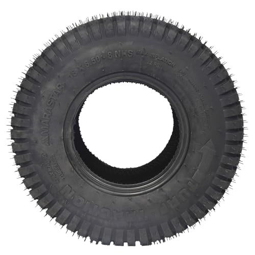 Marastar Turf Traction mid-section lug highlights superior traction on rough terrain.