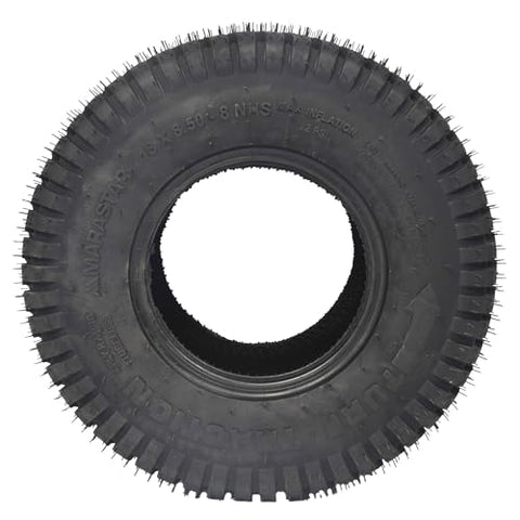 Marastar Turf Traction mid-section lug highlights superior traction on rough terrain.