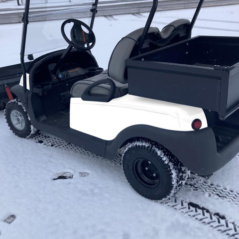 Marastar Turf Traction supports rear mower and golf cart use.