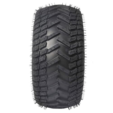 Marastar Turf Traction shoulder tread detail emphasizes stable grip on lawns.