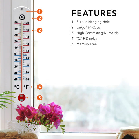 Easy wall mounting with included screws for quick setup