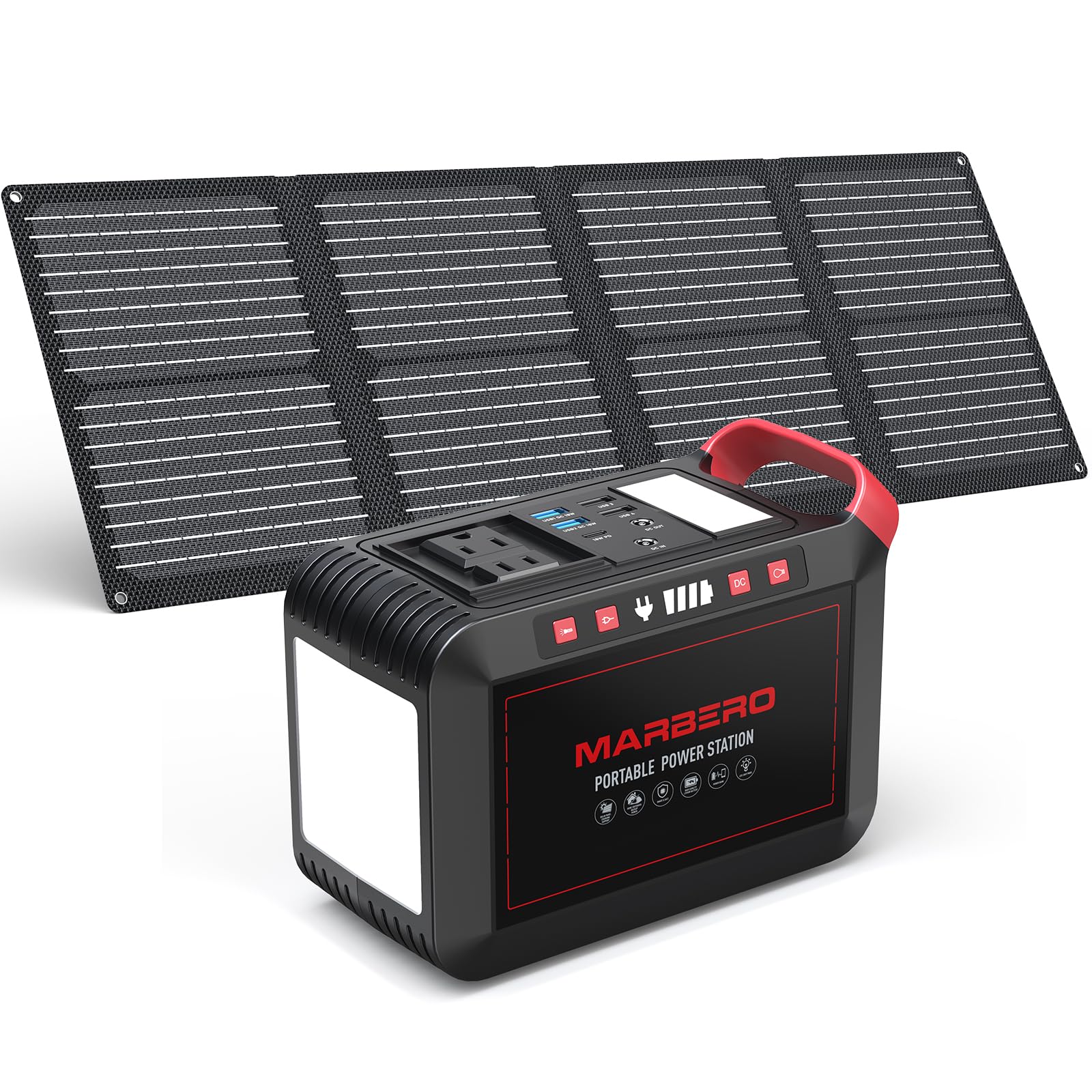 MARBERO 237Wh M823 powers essential devices for off-grid trips and emergencies.