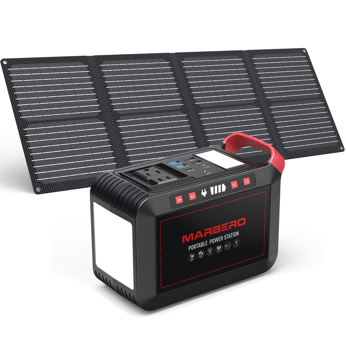 MARBERO 237Wh M823 powers essential devices for off-grid trips and emergencies.