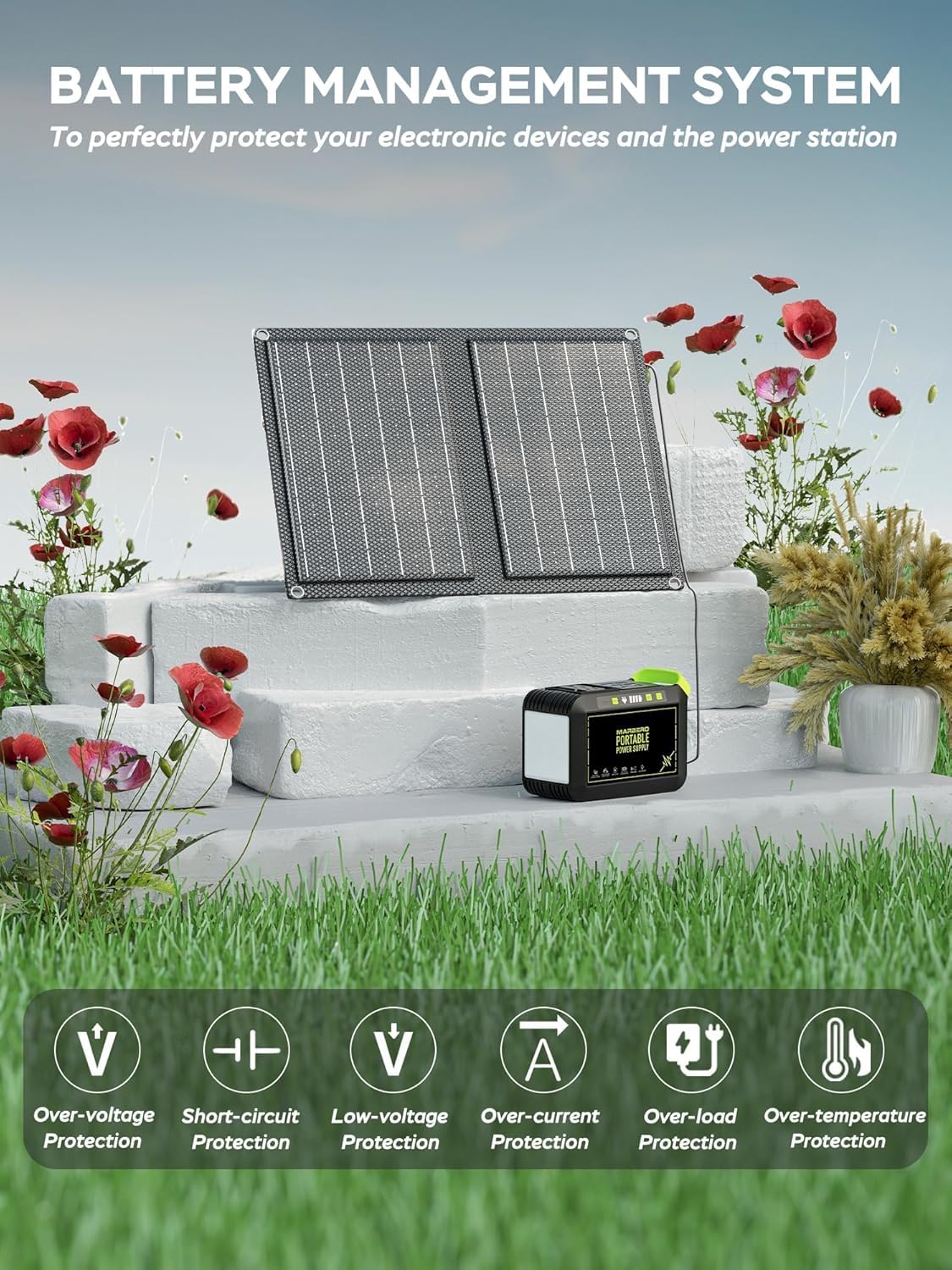 MARBERO eco-friendly energy solution for green outdoor adventures