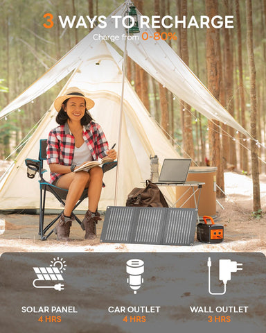 MARBERO built-in LED flashlight with adjustable brightness for outdoor use.