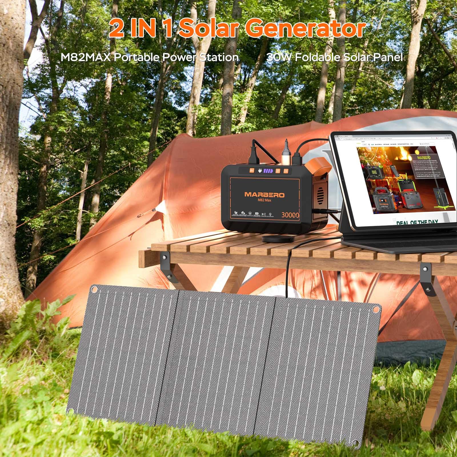 MARBERO M82MAX compact size with DC output for versatile power