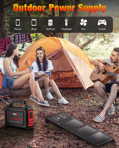 MARBERO 21W includes cables, adapters, and manual for quick setup.