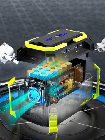 MARBERO's safety features protect devices during use.