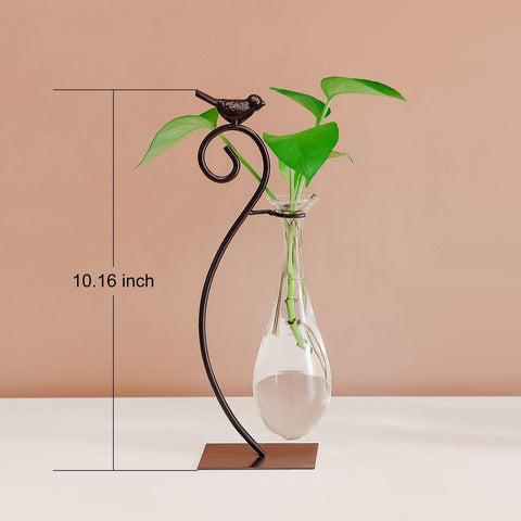Marbrasse mantel accent vase brings a focal point to shelves.