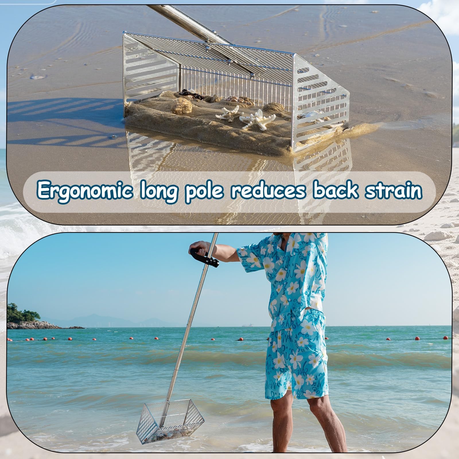 MarchingGreen stainless steel tool resists seawater corrosion.