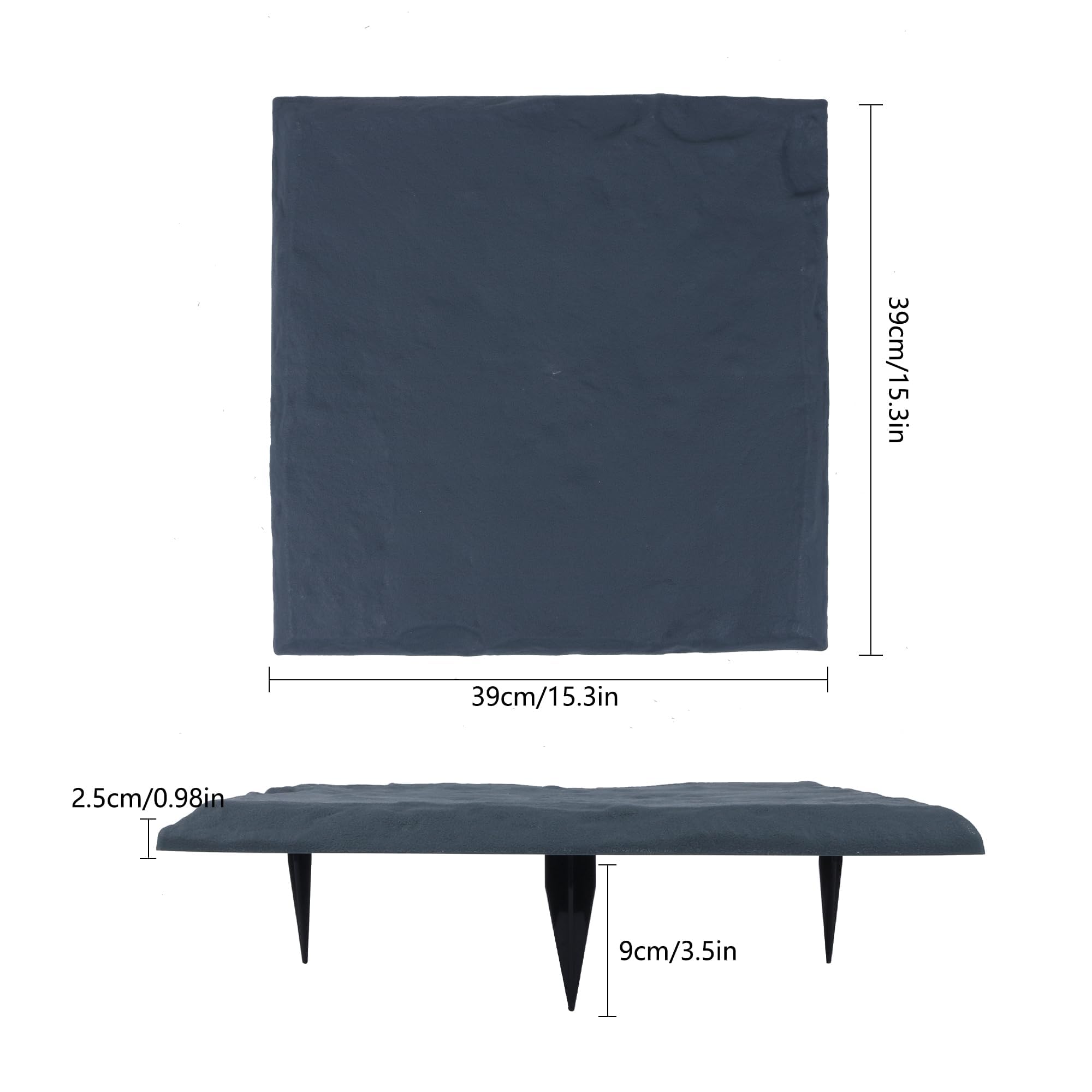 Marchrose weatherproof resin stepping stone designed for outdoor durability