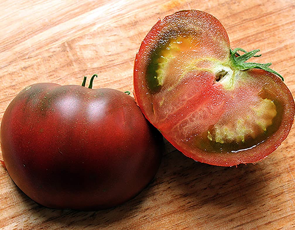 Marde Ross Black Krim tomato seeds pack for heirloom flavor and color