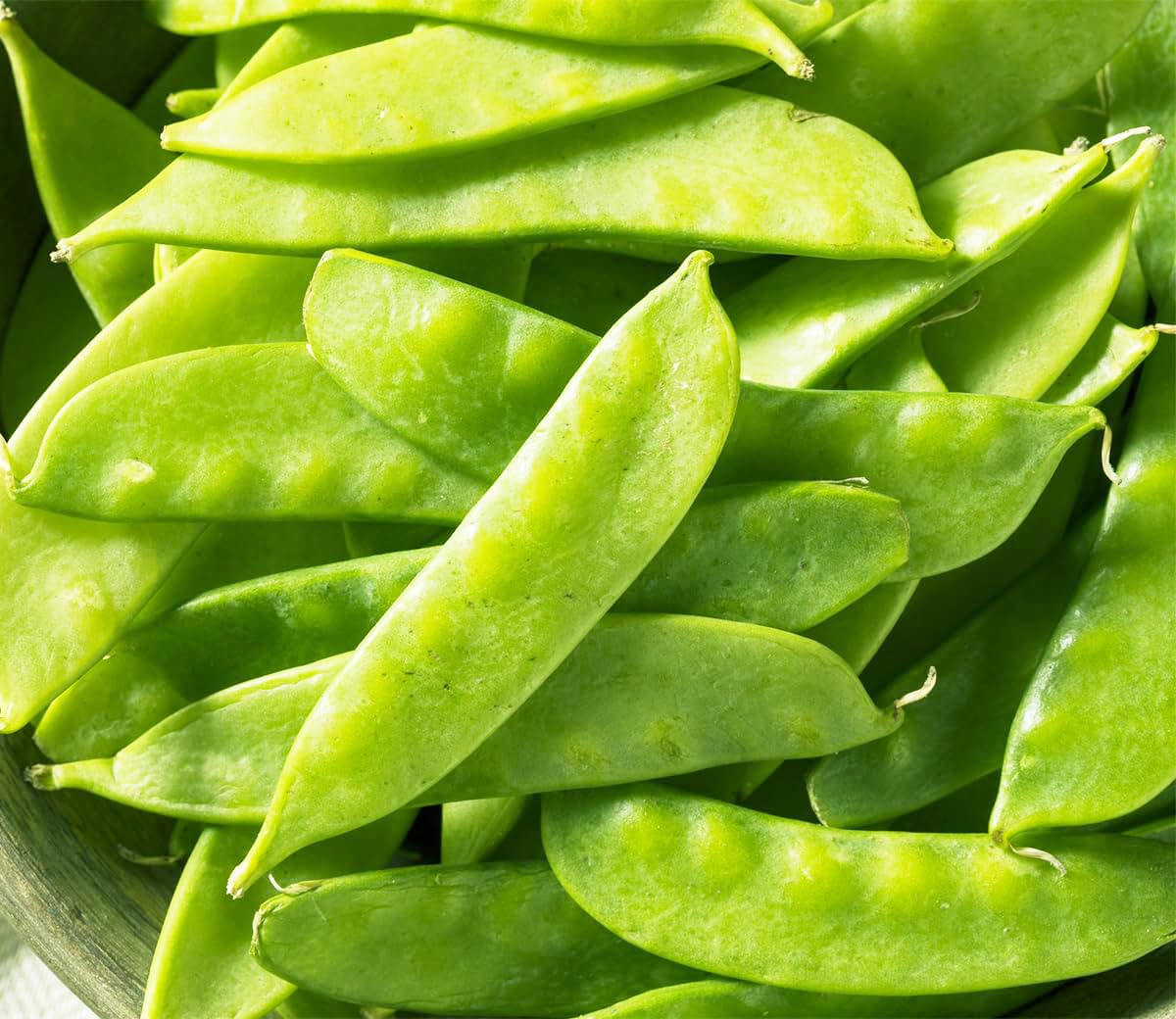 Marde Ross Chinese Snow Pea seeds in packaging for home gardening