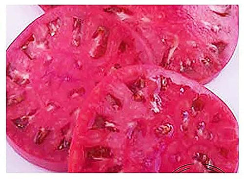 Marde Ross Watermelon Beefsteak seeds pack front with non-GMO and neonicotinoid-free labeling for home gardeners.