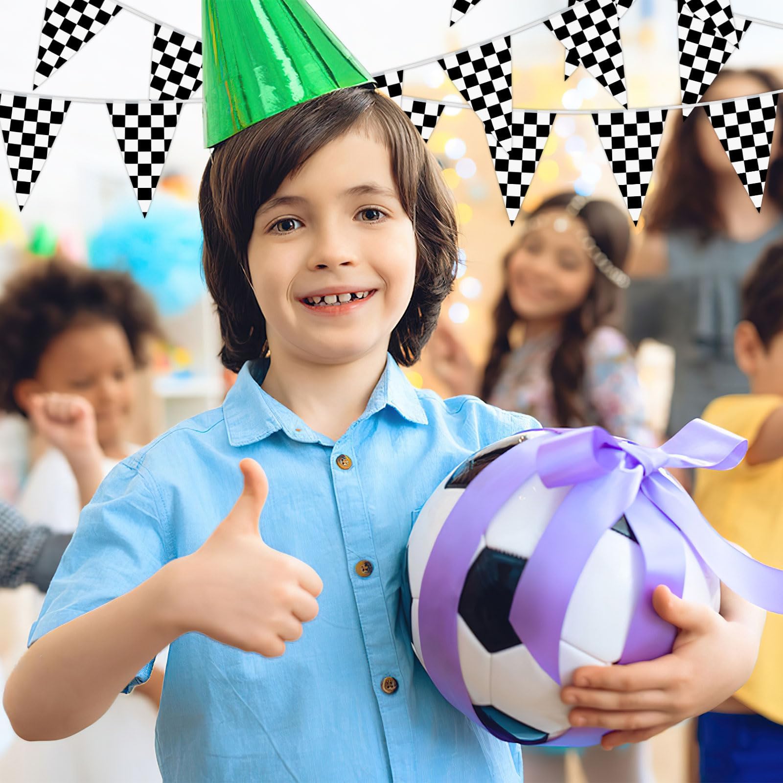 MARFOREVER car-theme banner for versatile party décor and easy hanging.