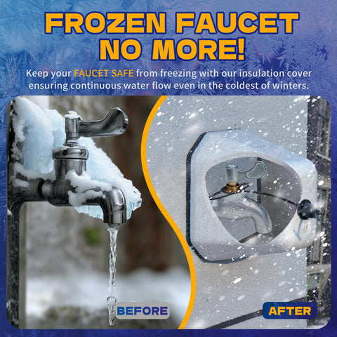 Marinexplore upgraded gasket faucet cover improves airtight fit and insulation.