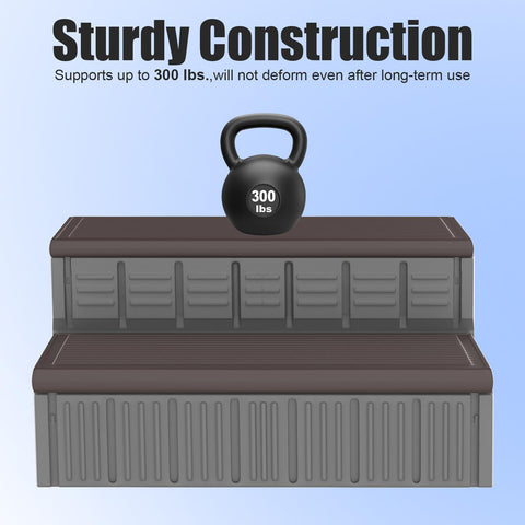 Marketty tool-free assembly makes setup quick and easy