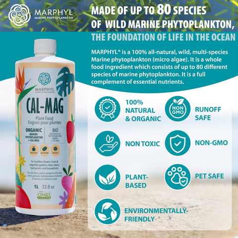 MARPHYL Cal-Mag pour demonstrates easy, controlled application for precise feeding.