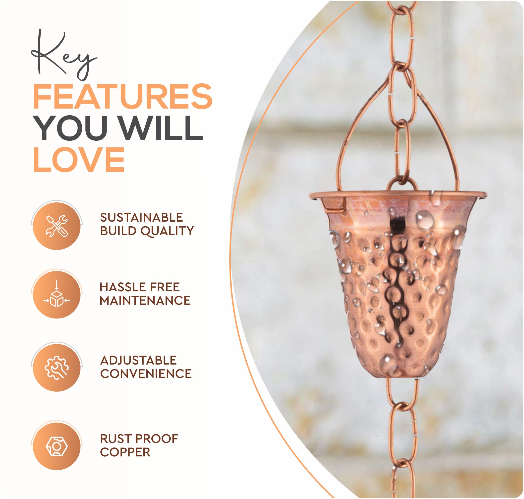 Marrgon installation kit makes hanging easy with adjustable 2 story setup.
