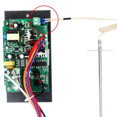 MARS CAMP digital LED display provides clear temperature readouts from every angle.