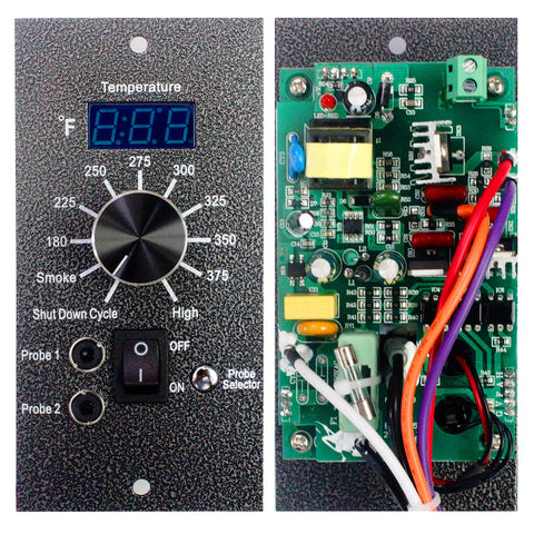 MARS CAMP safety features include front panel control and cool-down cycle for safer grilling.