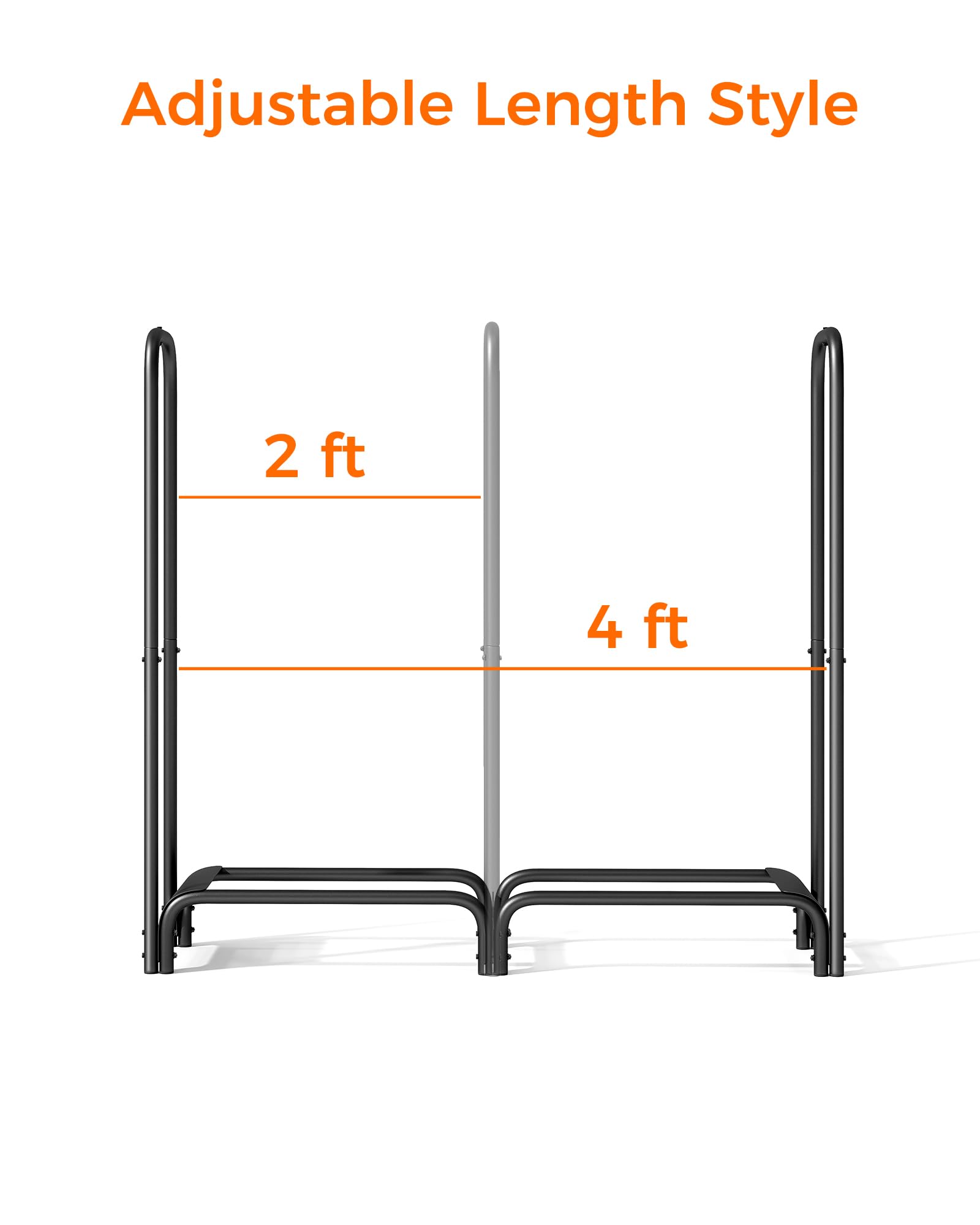 Mars Explo Firewood Rack logs drying off-ground promotes air circulation and reduces moisture.
