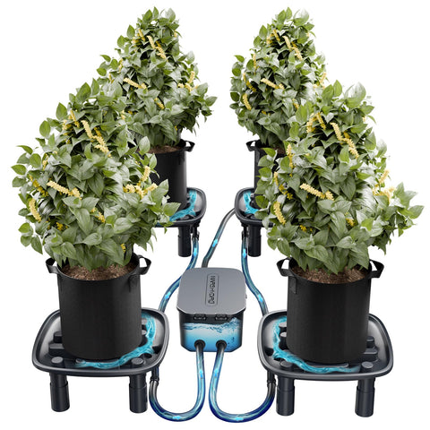 MARS HYDRO auto drainage system with pump for quick runoff clearance