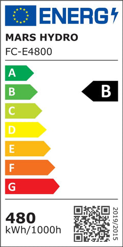 Mars Hydro fc-e4800 full-spectrum LEDs for versatile plant growth