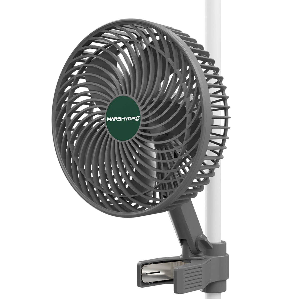 Mars Hydro M6 clip fan with 10 speeds delivers versatile tent airflow.