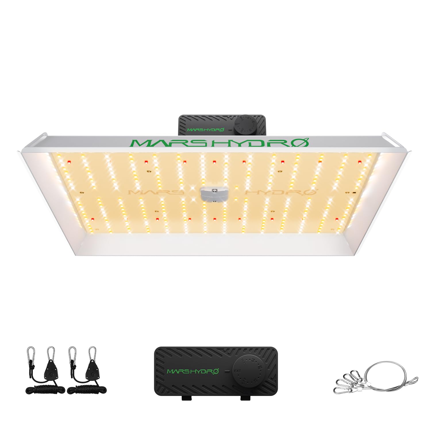 Mars Hydro TS1000 with patented reflector boosts light efficiency in grow tents
